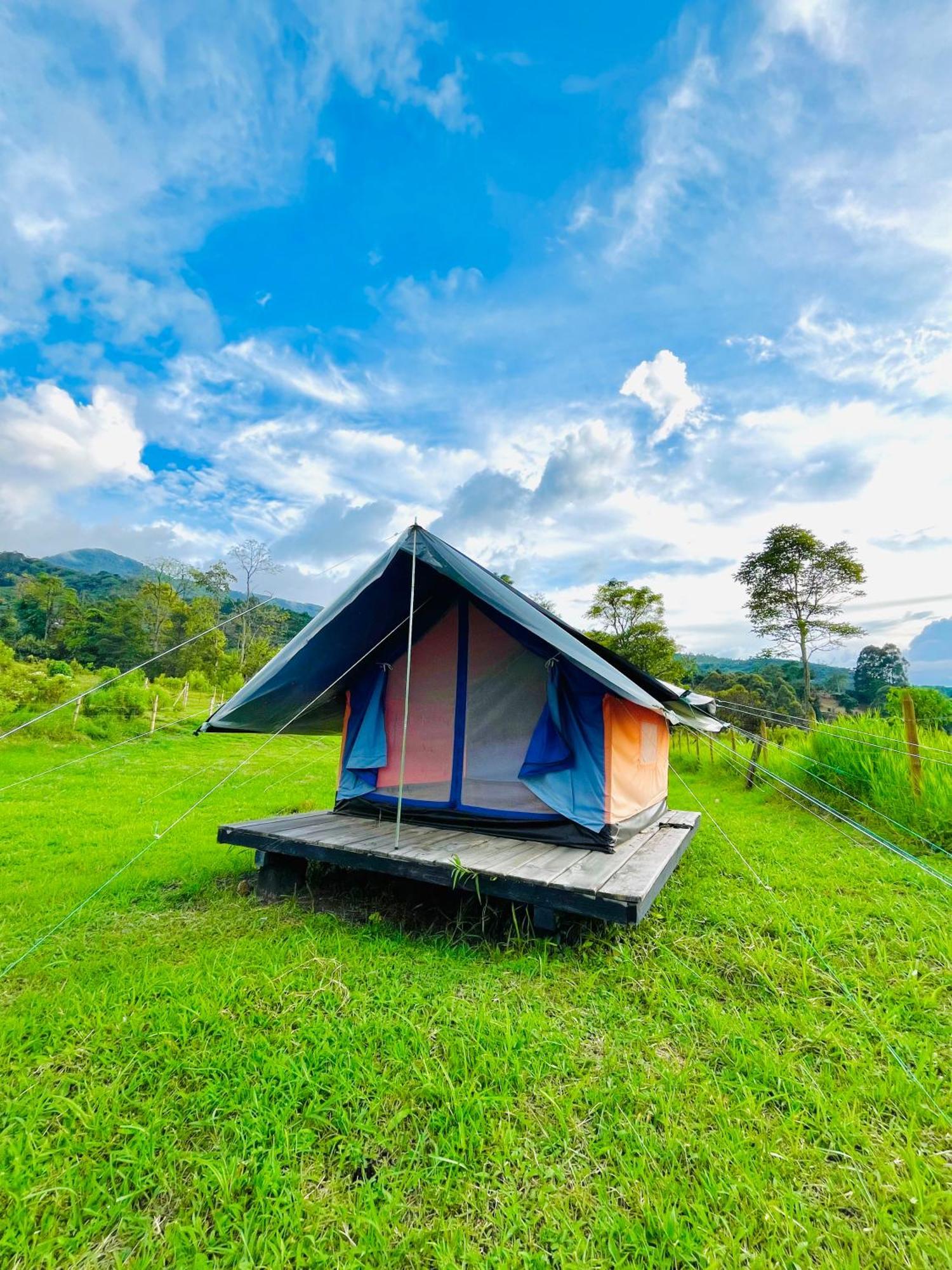 Ecoxplora-Zona De Camping Jardin Ngoại thất bức ảnh