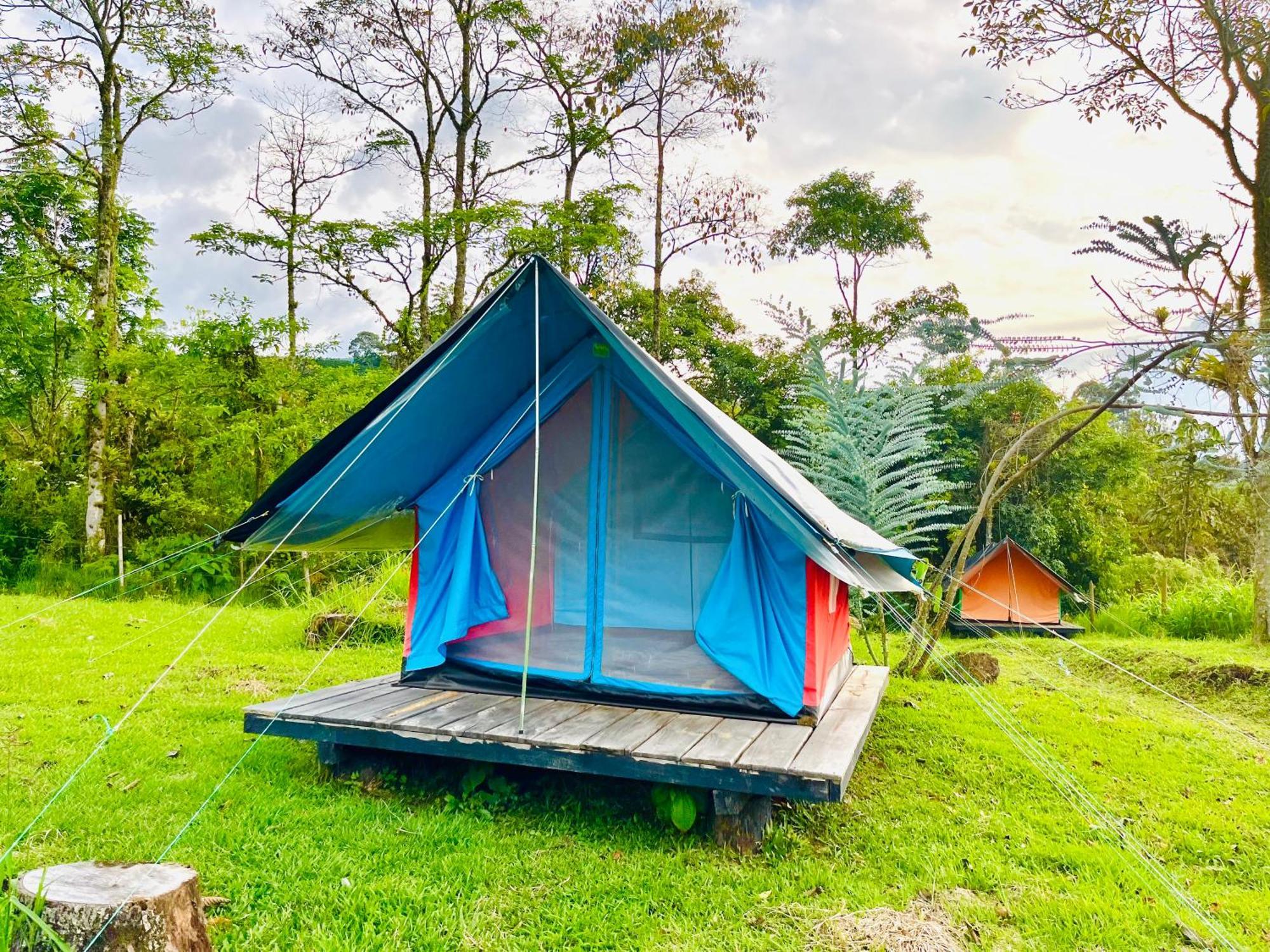 Ecoxplora-Zona De Camping Jardin Ngoại thất bức ảnh